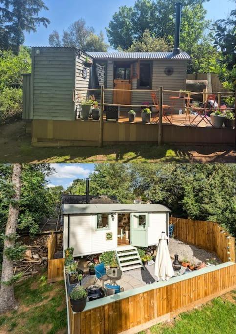Spinney Retreats - 2 X Unique Shepherds Huts Dog Friendly Northampton Dış mekan fotoğraf